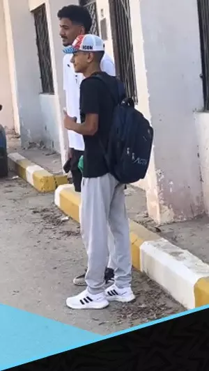 حسام عبد المجيد يؤدي امتحانات التربية الرياضية